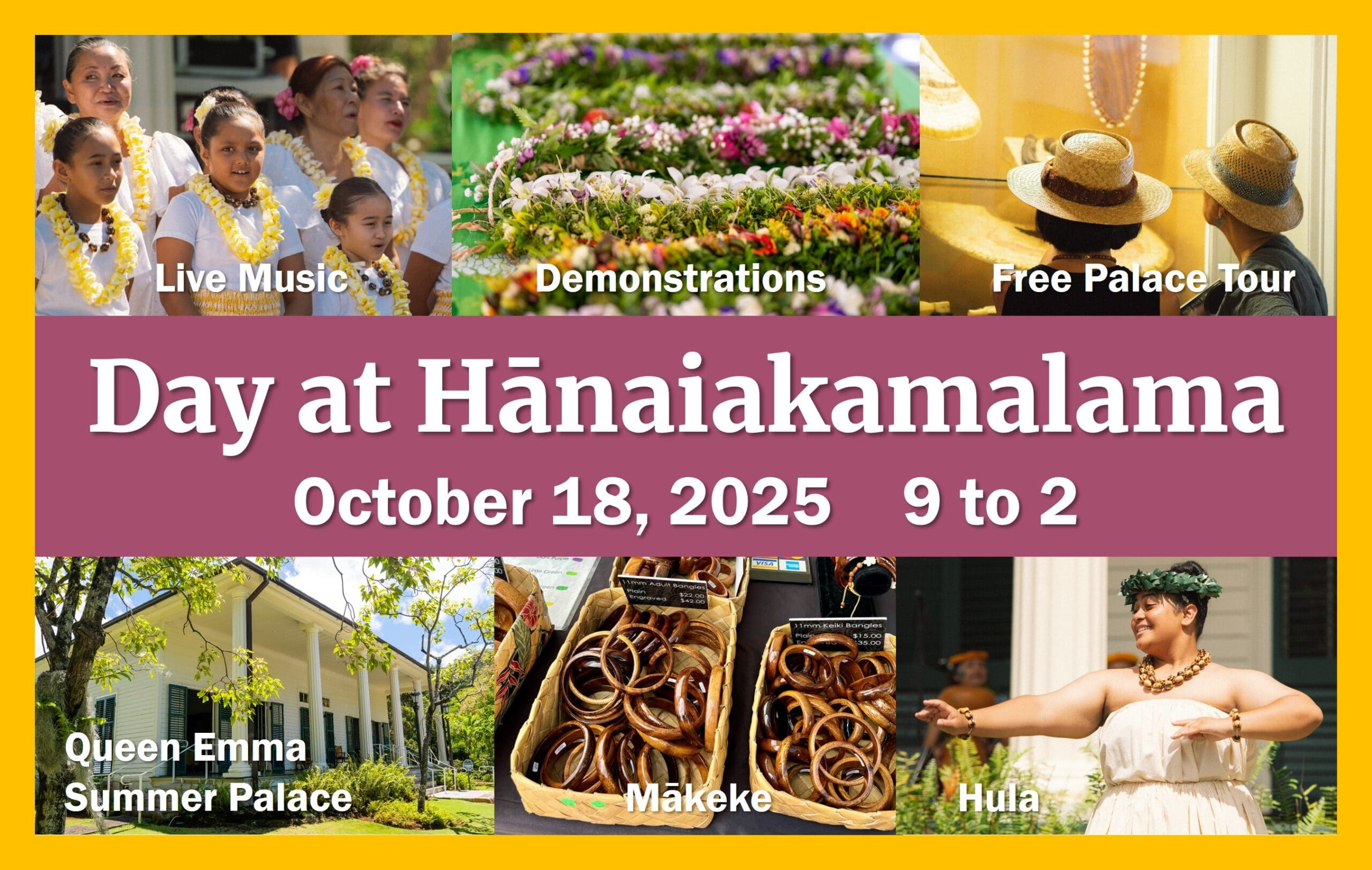 2025 Day at Queen Emma Summer Palace Festival